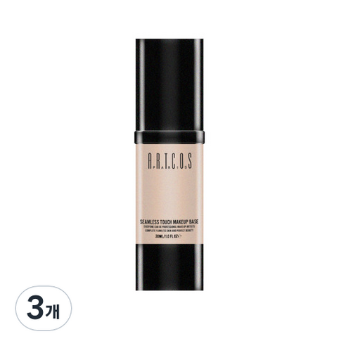 아트코스 씸레스 터치 메이크업 베이스 30ml, 02 데이지, 3개