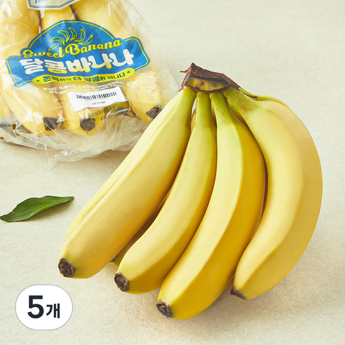 신세계푸드 에콰도르산 달콤바나나, 1kg 내외, 5개
