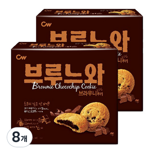청우식품 브루느와, 165g, 8개