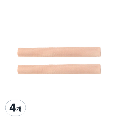 풋인솔 패브릭 발가락 보호 튜브 XL 2p, 4개