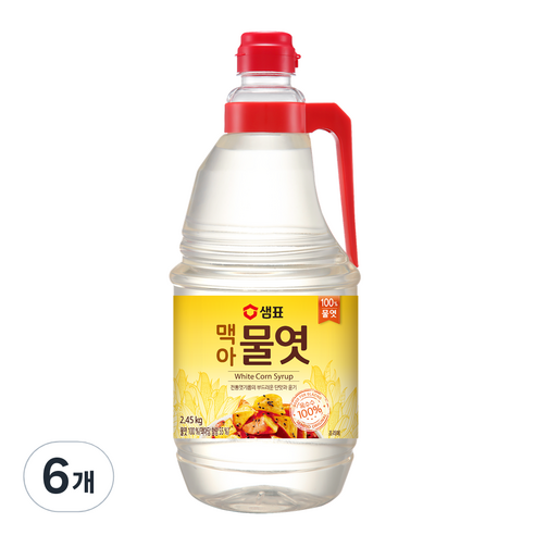 샘표 물엿, 2.45kg, 6개