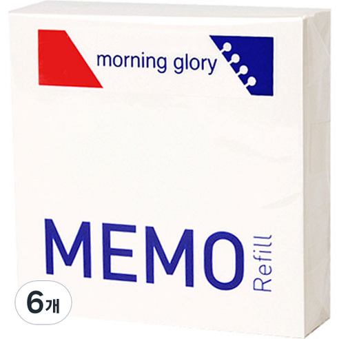 모닝글로리 2200 메모 내지, 300개입, 6개