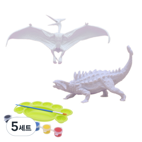 토이코코리아 공룡색칠놀이 D세트, 5세트