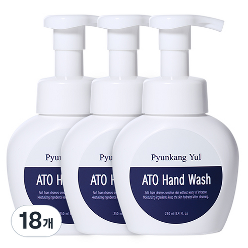 편강율 아토 유아 핸드워시 오렌지향 250ml, 18개