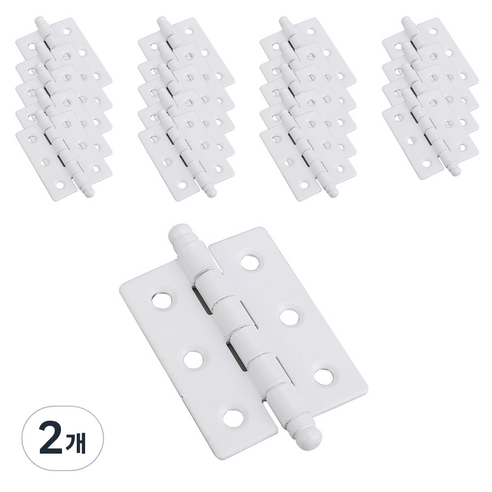 초이스 가구 경첩 화이트 65mm 20p, 2개