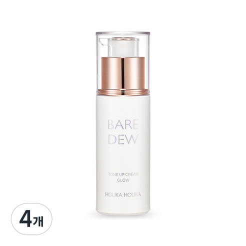 홀리카홀리카 베어 듀 톤업 크림, 글로우, 4개, 40ml