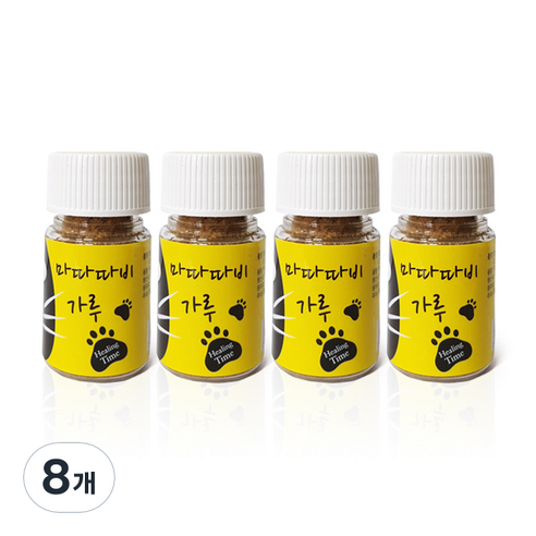 힐링타임 고양이 마따따비 가루, 6g, 8개