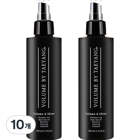 볼륨바이태양 헤어스프레이 볼륨앤샤인, 200ml, 10개
