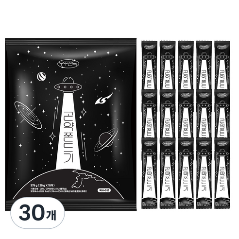 우주쫀득 곤약쫀드기, 25g, 30개