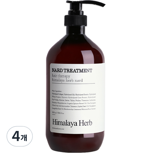 부케가르니 나드 트리트먼트 시그니처, 1000ml, 4개