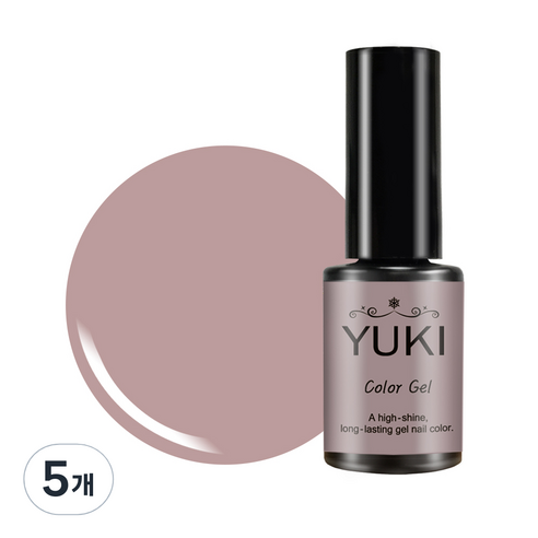 유키 컬러젤, 33호 모카라떼, 5g, 5개