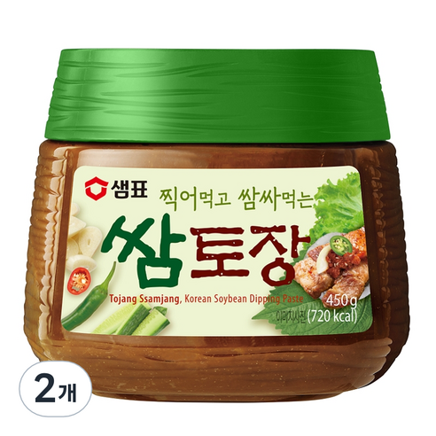 샘표 쌈토장, 450g, 2개