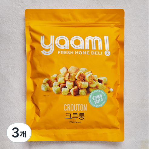 얌 크루통, 300g, 3개