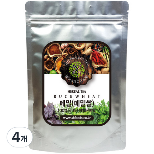 성보식품 국내산 메밀, 200g, 4개