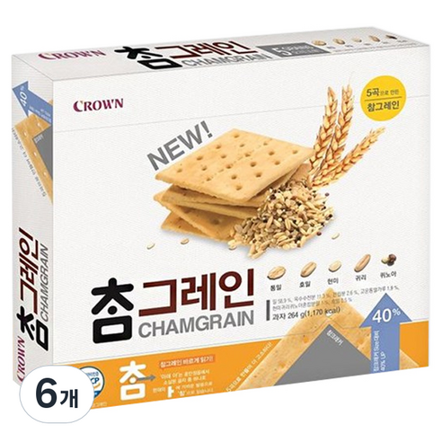 크라운 참그레인, 264g, 6개