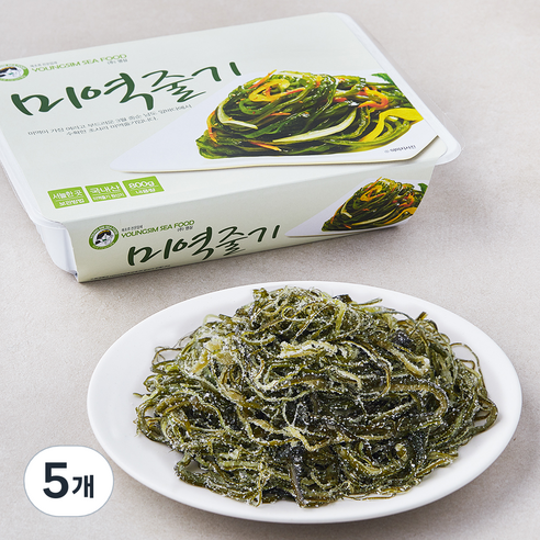 영심 미역줄기, 800g, 5개