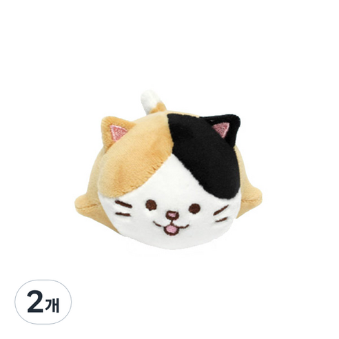 모찌타운 까망 인형스트레스볼 스퀴시 손장난감, 2개