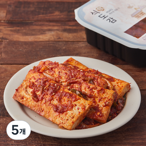 식도감 멸치두부조림, 350g, 5개