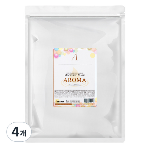 안스킨 오리지날 아로마 모델링팩 1kg, 4개, 1개입