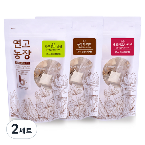 연고농장 전통차 세트3, 2세트