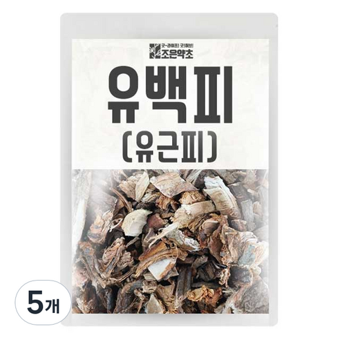 조은약초 유백피 유근피, 600g, 5개