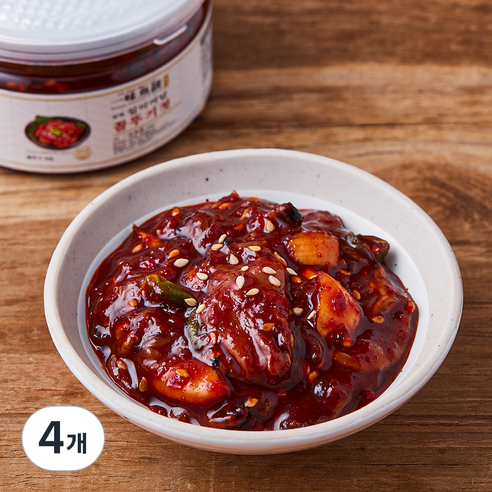 일미어담 꼴뚜기젓, 150g, 4개