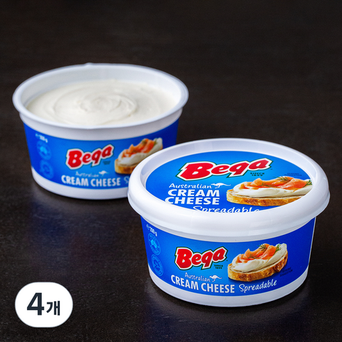 베가 크림치즈 스프레더블, 200g, 1개입, 4개