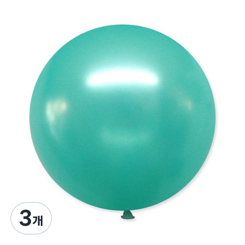 [와우파티] 와우벌룬, 펄민트그린, 3개