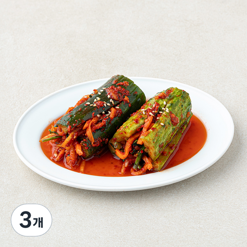 더반찬 오이소박이, 250g, 3개