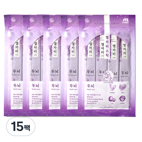 마이베프 반려동물 별자리스틱 영양제, 두뇌개발, 15개