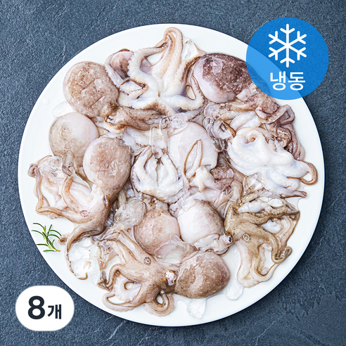 씨픽 손질 주꾸미 (냉동), 200g(4마리), 8개