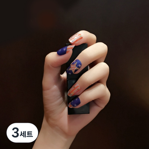 이엘피코리아 이코 네일스티커 QB337, 3세트