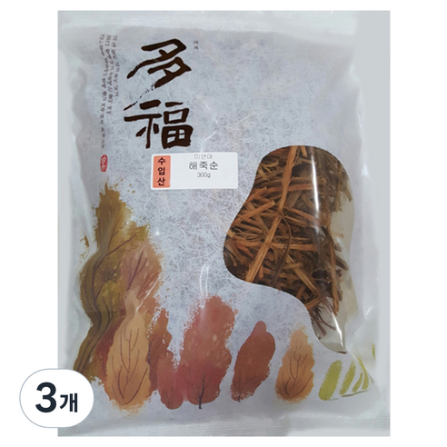 청명약초 명복 해죽순, 300g, 3개
