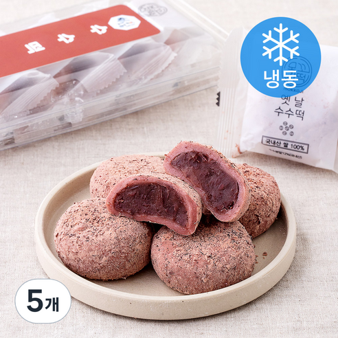 청사초롱 수수떡 5개입 (냉동), 5개
