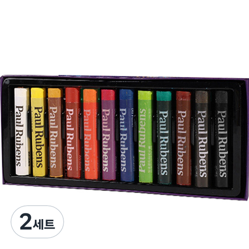 심플리앤 폴루벤스 오일파스텔 시리즈, 2세트, 12색