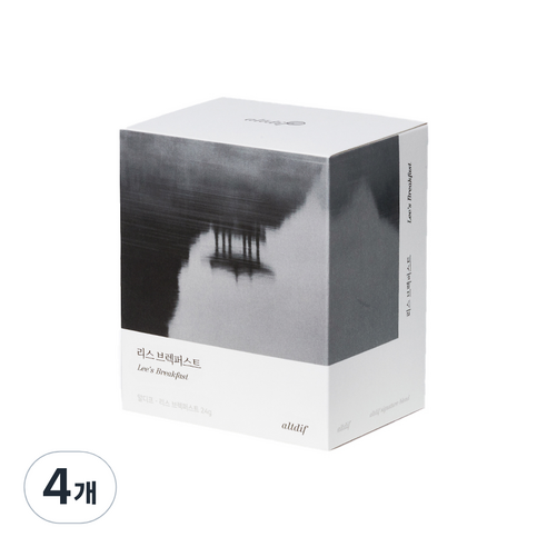 알디프 시그니처 블렌딩 티 리스 브랙퍼스트 8p, 24g, 8개입, 4개