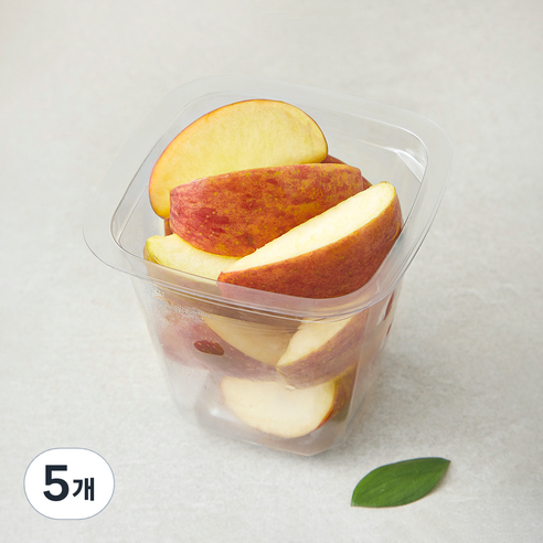 농협 과일친구들 컵 사과, 180g, 5개