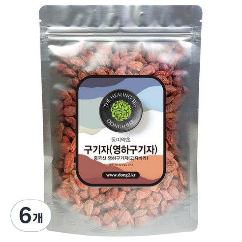 동이약초 영하구기자, 150g, 6개