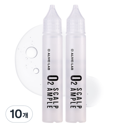 얼라이브랩 오투 스칼프 앰플, 10개, 25ml