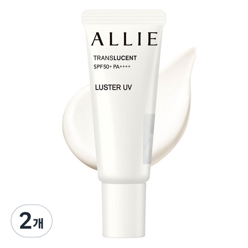 ALLIE 크로노 뷰티 컬러 온 UV SPF50+ PA++++, 러스터, 15g, 2개
