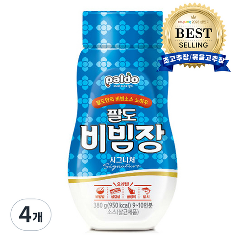 팔도 비빔장 시그니처, 4개, 380g