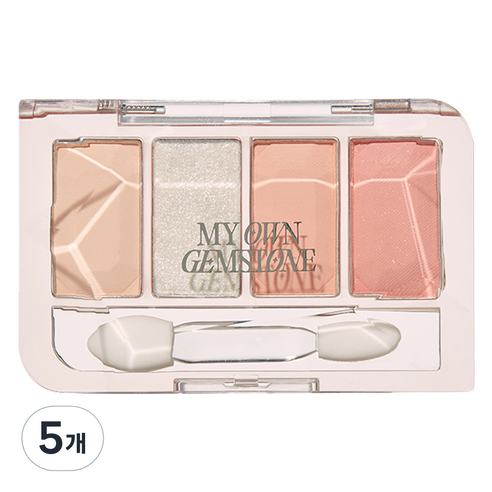 에뛰드 플레이컬러아이즈 행복대잔치 3.5g, 5개, 행복부적+인어의 눈물+용감한스푼+반짝반짝 빛나는