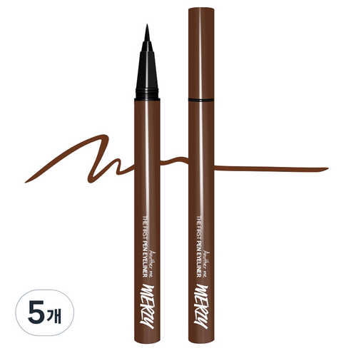 머지 더 퍼스트 펜 아이라이너 0.5g, 커피번, 5개