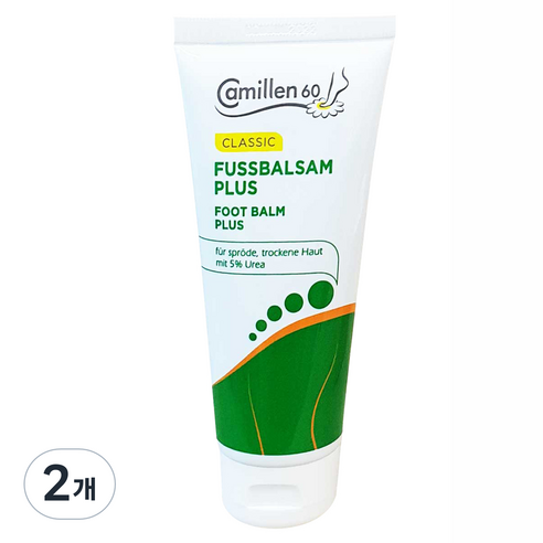 카밀렌 풋발삼 플러스 풋크림, 100ml, 2개