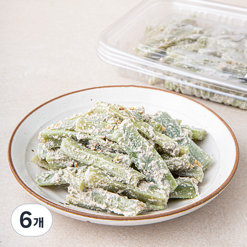 식탁위의사계 궁채들깨 볶음, 120g, 6개