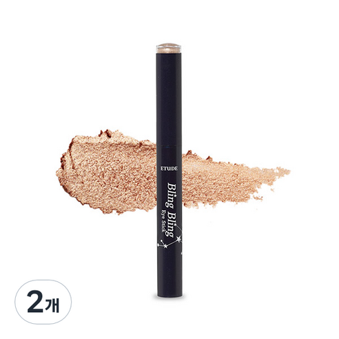 에뛰드 블링 블링 아이스틱, 8호 아이보리 아기별, 2개