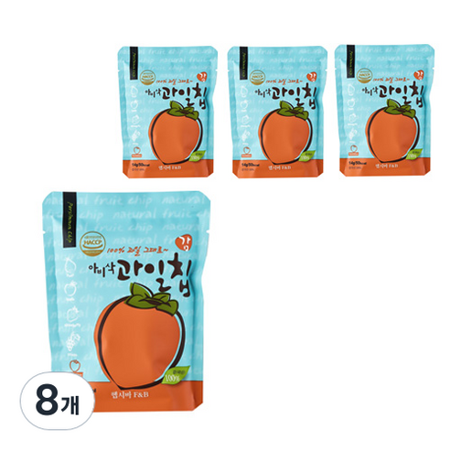 아비삭 과일칩, 14g(1개), 8개