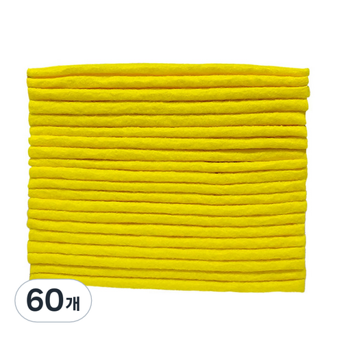 대영 독일 부직포 행주 옐로우, 60개