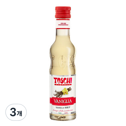 토스키 바닐라 시럽, 3개, 250ml