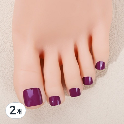 블루코지 돋보이는 패디 팁 스티커, 2개, Type 12